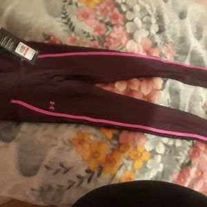 Under Armour pink leggings